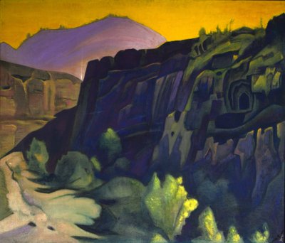 Ajanta-Höhlen von Nicholas Roerich