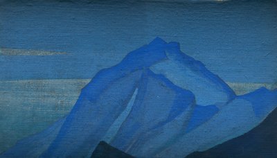 Bergstudie von Nicholas Roerich