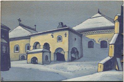Altes Pskow von Nicholas Roerich