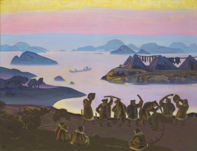 Der Ruf der Sonne, 1919 von Nicholas Roerich