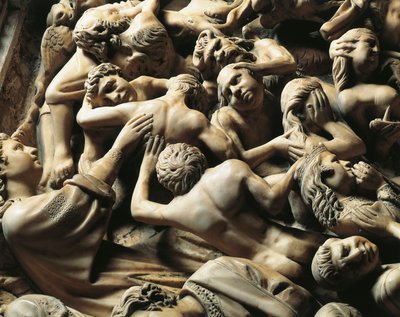 Das Jüngste Gericht (Marmor) von Nicola Pisano