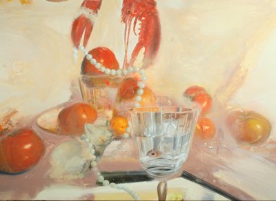 Katze mit Fisch (2011) von Nicola Pucci