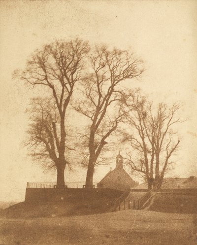 Forbury Hill, Reading, ca. 1845 von Nicolaas Henneman