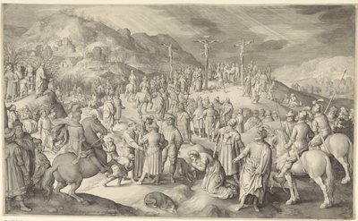 Christus am Kreuz von Nicolaes de Bruyn