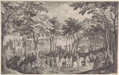 David und Abigaïl von Nicolaes de Bruyn