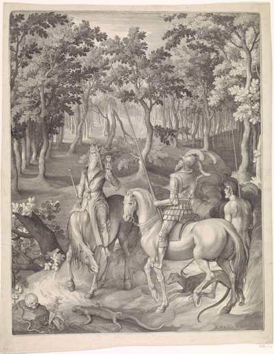 Ritter, Tod und Teufel von Nicolaes de Bruyn