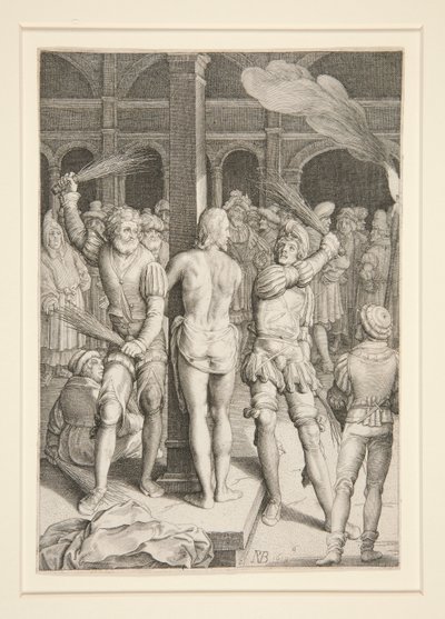 Die Geißelung (Passionsserie) von Nicolaes de Bruyn