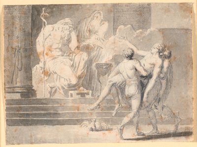 Opfergabe an Äskulap von Nicolai Abildgaard