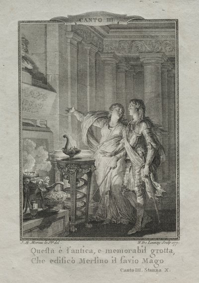 In der Grotte von Merlin, dem Zauberer von Nicolas Delaunay