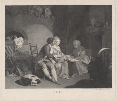 Abend von Nicolas Francois Regnault