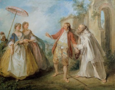 Bruder Philippes Gänse, ca. 1736 von Nicolas Lancret