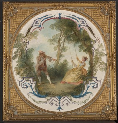 Die Schaukel, ca. 1724 von Nicolas Lancret