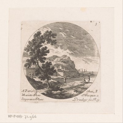 Festungsstadt am Meer von Nicolas Perelle