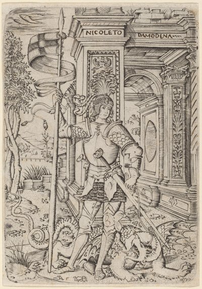 Heiliger Georg von Nicoletto da Modena