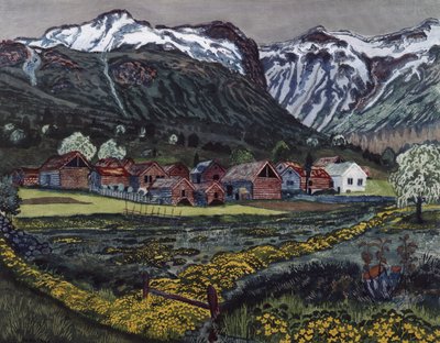 Butterblumen-Nacht von Nikolai Astrup