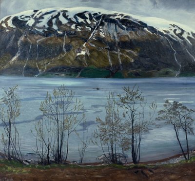 Grauer Frühlingsabend von Nikolai Astrup