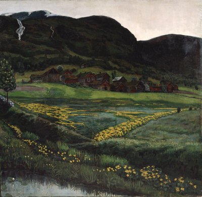 Juninacht und Butterblumennacht von Nikolai Astrup