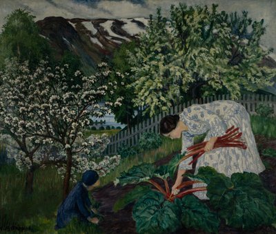 Rhabarber von Nikolai Astrup