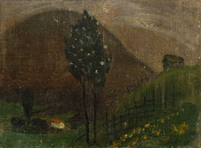 Frühlingslandschaft von Nikolai Astrup