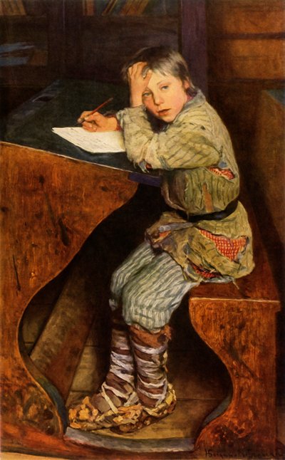 Studie aus dem Leben, ca. 1903, 1965 von Nikolaj Petrovic Bogdanov Bel