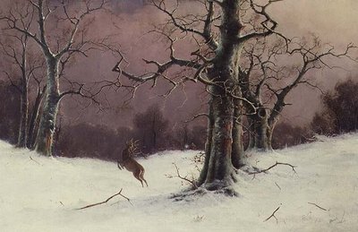 Die Hirschjagd von Nils Hans Christiansen