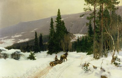 Winter von Nils Hansteen