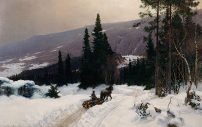 Winter von Nils Hansteen