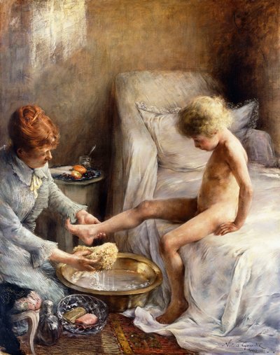 La Toilette von Jean Guerard, 1889 von Norbert Goeneutte