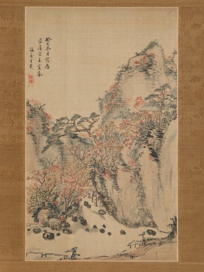Herbstlandschaft bei Eigenji, 1833 von Nukina Kaioku