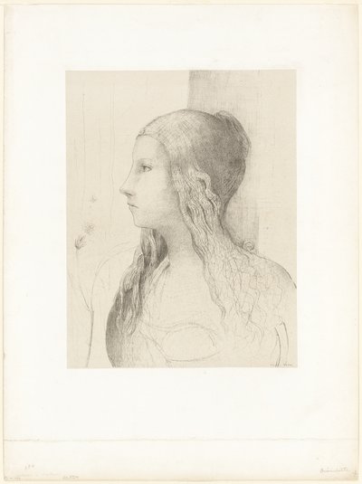 Brünnhilde (Götterdämmerung) von Odilon Redon