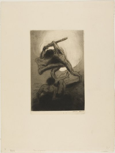 Kain und Abel von Odilon Redon