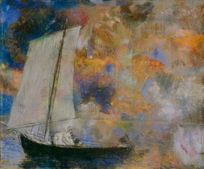 Blumenwolken von Odilon Redon