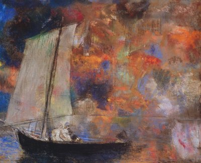 Blumenwolken, ca. 1903 von Odilon Redon