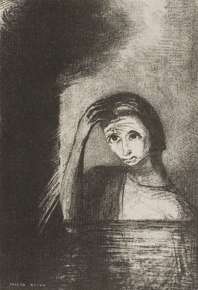 Frontispiz aus Emile Verhaerens Les Debacles von Odilon Redon