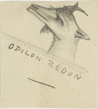 Ziege von Odilon Redon