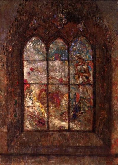 Gotische Erscheinung von Odilon Redon
