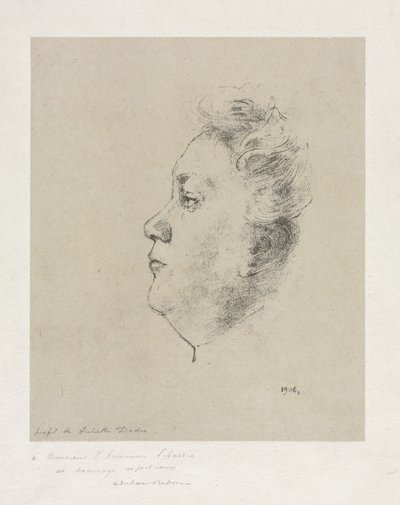 Mlle. Juliette Dodu, 1904 von Odilon Redon