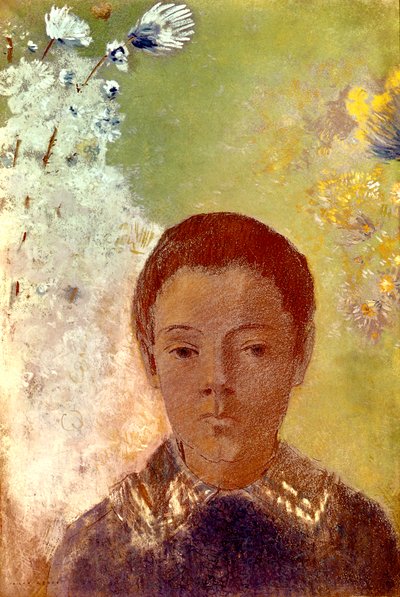 Porträt von Ari Redon, ca. 1898 von Odilon Redon