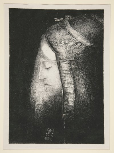 Profil des Lichts von Odilon Redon