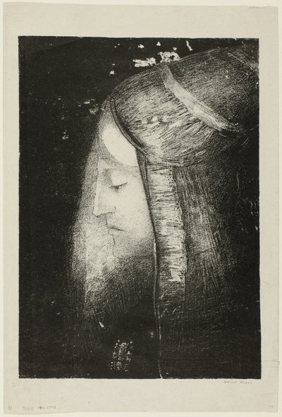 Profil des Lichts von Odilon Redon