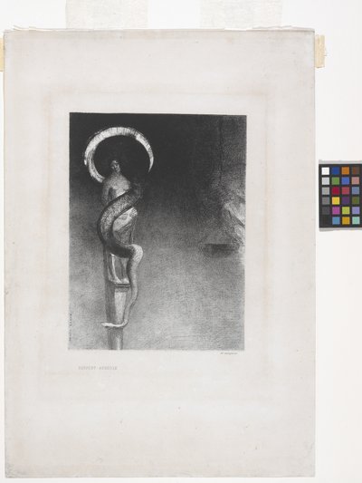 Serpent-Aurèole von Odilon Redon
