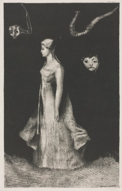 Besessenheit von Odilon Redon Printer: Monrocq