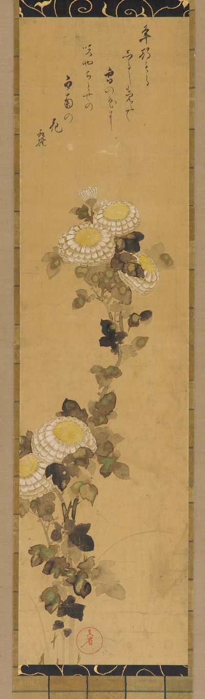 Chrysanthemen von Ogata Kenzan