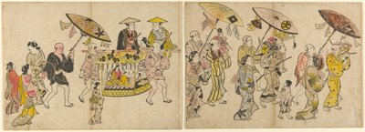 Parade der Puppen von Okumura Masanobu