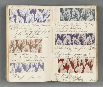 Musterbuch von Old Pacific Print Works
