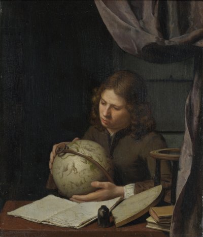 Ein junger Astronom, ca. 1685 von Olivier van Deuren