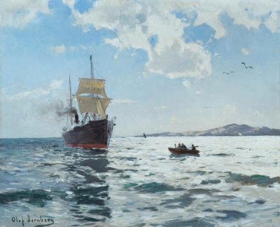 Marineschiff von Olof Jernberg