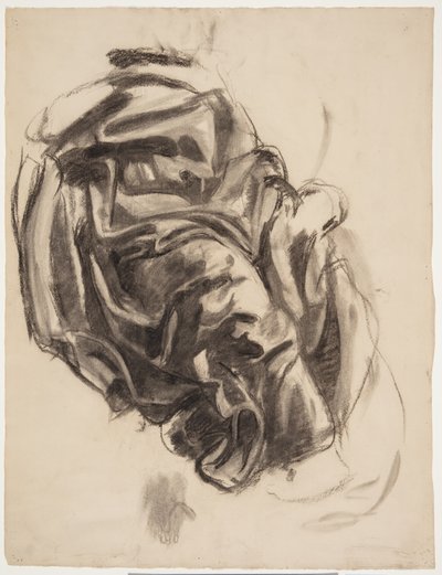 Draperiestudie von Oluf Hartmann