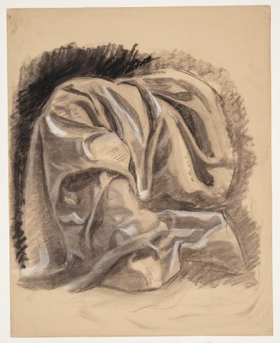 Draperiestudie von Oluf Hartmann