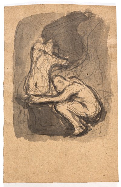 Studie zu "Dädalus und Ikarus" von Oluf Hartmann